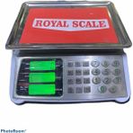 Normadia Taşımaya Uygun Dijital Pilli 40 kg Terazi, Pratik ve Hafif Kullanım - 1BW-Beyaz