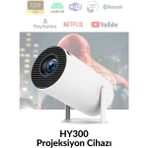 Normadia Taşınabilir Hd Ev Sineması, Bluetooth, Android 11, Wi-Fi, Projektör, Hoparlör - 1BW-Beyaz