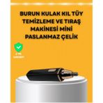 Normadia USB Şarjlı Sessiz Burun ve Kulak Kılı Temizleme Cihazı - Seçenek 1