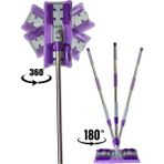 Normadia Yedek Bez Hediyeli Mikrofiber Yer ve Fayans Mop Seti - 1BW-Beyaz - Seçenek 1
