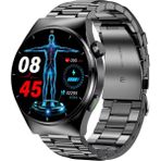 Normadia Yeni Whatch Spor Saati Erkekler Için Bluetooth Bağlantılı, Şık ve Fonksiyonel - Seçenek 1 - Ahşap