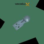 Noromax 2 inç Tezgah Pafta Şaft Mili Dirseği