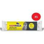 Norpack Çöp Poşeti Endüstriyel Jumbo 500 Gr. Siyah 5 Rulo - 80 x 110 cm