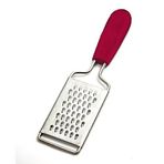 Norpro Grip-EZ Mini Rende - Peynir, Sarımsaklı Hindistan Cevizi, Çikolata ve Kuruyemiş için Harika (Kırmızı)