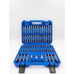 North 55 Parça Bits Uç Takımı Torx - Delikli Torx - Allen - M Tipi - Ribe Bits Set Takımı