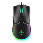 North Air Black Professional USB 7200 DPI Siyah RGB Gaming Mouse
