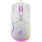north air white rgb kablolu profesyonel oyuncu mouse - Siyah