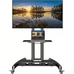 North Bayou Nb Ava1500-60-1P Lcd Led Oled Plazma Düz Panel Ekranlar Için 32-75 Inch Tuv Tekerlekli Profosyonel Tv Sehpası