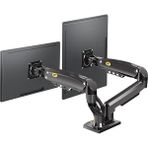 North Bayou Nb F160 17-27\" Çift Kol 2-9 kg Amortisörlü Monitör Standı - Siyah