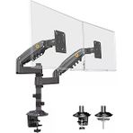 North Bayou NB H180 Çift Kol 17-35 inch Amortisörlü 2-9 kg Profosyonel Monitör Standı