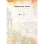North Carolina manual Volume 1975 1975 [Hardcover] [Hardcover] Thad Eure