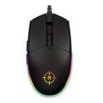 North Combat 3200DPI RGB Siyah Gaming Mouse