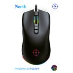 North Game Over PRO 12.800 DPI 400 IPS 50G PMW3389 Makrolu Gaming Oyuncu Mouse