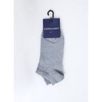 North Of Navy Gri Melanj Erkek Patik Çorap YMR006 - Standart