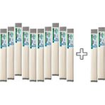 North Plas Plastik Kaynak Elektrot Pe Beyaz Dar 10+2 Paket