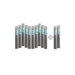 NORTH PLAS PLASTİK KAYNAK ELEKTROT - PE GENİŞ SİYAH 10+2 PAKET