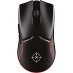North Prestige 3200 DPI Kablosuz Oyuncu Mouse Oyun Amacıyla Siyah Renkli Tasarım