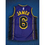 North Stand Los Angels Lakers LeBron James Basketbol Forması - XL - Mor