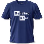 North Whiskers Bending Bars Periyodik Tablo Baskılı Spor Lacivert Unisex %100 Pamuk T-Shirt - XL