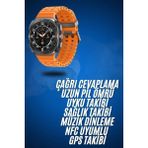 Northcity 2025 Model Nabız Sensörlü Spor Takibi Yapabilen Titreşimli Saat - 47MM Gps ve Akıllı Telefon Bağlantısı - 47 mm - Gümüş
