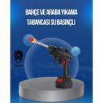 Northcity 48V Şarjlı Basınçlı Temizlik Tabancası - Kablosuz Araç, Bahçe ve Tarım Temizliği - Yok