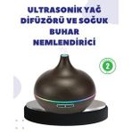 Northcity 550ML LED Işıklı Uçucu Yağ Uyumlu Nemlendirici ve Difüzör