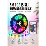 Northcity 5M RGB Kumandalı Şerit LED Işık - Her Ortama Uygun, Enerji Tasarruflu Aydınlatma Sistemi
