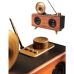 Northcity B6 Retro Gramafon Bluetooth Speaker - 3D Ses ve Fm Radyo Özellikli Ev Hoparlörü - Bluetooth, FM Radyo, USB, SD Kart, 3.5mm Aux