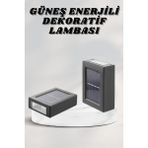 Northcity Bahçe Aydınlatması Solar Güneş Enerjili Dekoratif LED Işıklı Lamba - Su Geçirmez ve Enerji Tasarruflu