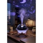 Northcity Dekoratif USB Projeksiyon Hava Nemlendirici ve Gece Lambası - Huzur Atmosferi