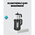 Northcity Elektrikli Çay Makinesi 1.7 L Cam Demlikli Su Isıtıcı - Sinbo STM 5840 Güçlü ve Pratik