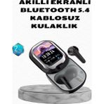 Northcity Premium Anc Kablosuz Kulaklık – Akıllı Ekranlı Şarj Kutusu ile Mükemmel Müzik Deneyimi - -- - Akıllı Ekranlı Şarj Kutulu