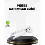 Northcity Profesyonel Sarımsak Ezici - Sağlam Yapı, Rahat Kavrama ve Hijyenik Mutfak Çözümü - Gümüş