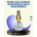 Northcity Retro Gaz Lambası Difüzör - 280ml Tanklı USB Şarjlı Aroma Nemlendirici ve Atmosfer Işıklandırma