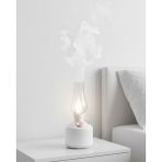 Northcity Retro Gaz Lambası Tasarımı USB Şarjlı Aroma Difüzörü 280ML Nano Mist Nemlendirici - LED Lambalı Dekoratif Cihaz - Koyu Kahverengi