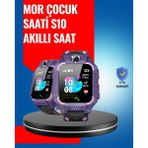 Northcity S10 Mor Akıllı Çocuk Saati Gps Takip ve Ebeveyn Kontrolü - Normal