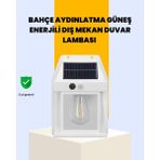 Northcity Sensörlü Solar LED Dış Duvar Aydınlatma - Enerji Tasarruflu Bahçe Işığı