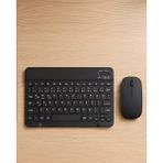 Northcity Sessiz Tuşlu Kablosuz Klavye Mouse Seti - Çoklu Cihaz Uyumlu ve Ergonomik Tasarım - Standart - Siyah