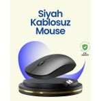 Northcity Sessiz ve Ayarlanabilir Dpı Özellikli Mouse - 1600 Dpı Optik Sensör, 43G Hafif, 10M Kablosuz - Kablosuz Mouse