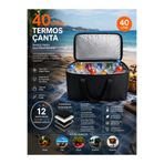 northern fashion 40 Litre Termos Çanta Yalıtımlı Piknik Kamp Plaj Ve Günlük Kullanıma Uygun Soğuk Tutucu Taşıma Çantası