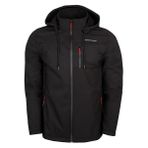 Northjack NJ1001-001 Siyah Alaska Softshell Erkek Günlük Mont