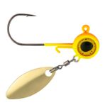 Northland Fishing Tackle Olta Takımı Derin Vee Spin Jig, Thumper Söğüt Bıçaklı Çok Yönlü Walleye İplik Jig, Çok Türlü Yem, Temel Balıkçılık Yemi, 1/16 oz, Gün Doğumu