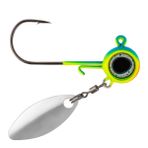 Northland Olta Takımı Derin Vee Spin Jig, Thumper Söğüt Bıçaklı Çok Yönlü Walleye İplik Jig, Çok Türlü Yem, Temel Balıkçılık Yemi, 1/8 oz, Papağan