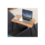 NORTHOME Laptop Seyyar Kahvaltı Masası Katlanır Çalışma Sehpası Atlantik Çam
