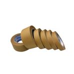 NORTON Kağıt Bant 24x35m (72 Adet) Masking Tape 80°C 35M Dayanıklı Kahverengi Kağıt Bant KOLİ FİYATI