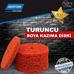 Norton Saint Gobain Boya Kazıma Diski ( Turuncu Disk )