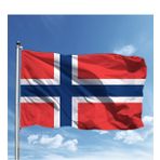 Norveç Bayrağı 150*225 Cm