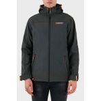 Norway Geographical Rüzgara ve Suya Dayanıklı Çıkarılabilir Kapüşonlu Softshell Mont Erkek Mont Takenı - Yeşil