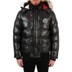 Norway Geographical Suya Dayanıklı Outdoor Parka, Erkek, Siyah, XL