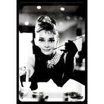 Nostalgic-Art 22161 Breakfast at Tiffany, – Audrey, sac levha, 20 x 30 cm